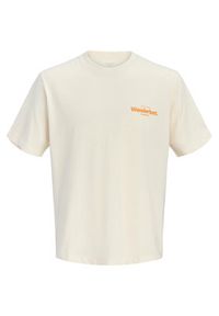 Jack & Jones T-Shirt Riviera 12295161 Biały Regular Fit. Kolor: biały. Materiał: syntetyk #3