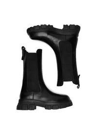 Badura Sztyblety ELANA-01W4-002 Czarny. Kolor: czarny. Materiał: skóra #4