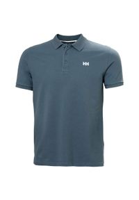 Koszulka polo męska Helly Hansen Transat Polo washed. Typ kołnierza: polo. Kolor: niebieski