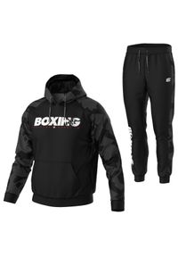 Dres Sportowy Męski komplet EXTREME HOBBY BOLD BOXING. Kolor: czarny. Materiał: poliester #1