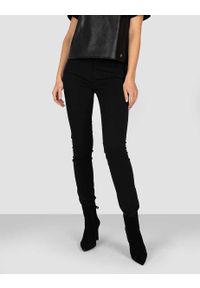 Trussardi Jeans Spodnie | 56J00003 | Kobieta | Czarny. Okazja: na co dzień. Kolor: czarny. Materiał: elastan, bawełna. Styl: casual #3