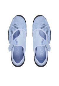Lacoste Baleriny Low Mystere 51SFA0126 Niebieski jasny. Kolor: niebieski. Materiał: materiał #4