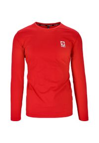 KEEZA - Bluza bawełniana Keeza Modo. Kolor: czerwony. Materiał: bawełna. Sport: piłka nożna