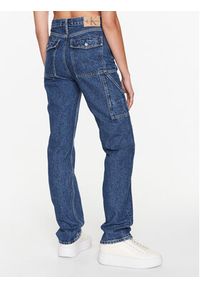 Calvin Klein Jeans Jeansy J20J220634 Granatowy Straight Fit. Kolor: niebieski #4