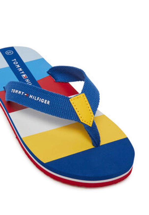 TOMMY HILFIGER - Tommy Hilfiger Japonki T3X8-33907-0058Y913 S Granatowy. Kolor: niebieski