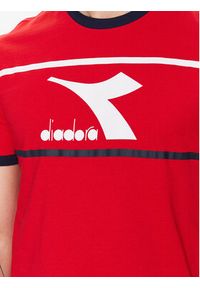 Diadora T-Shirt Ss Slam 102.179298 Czerwony Regular Fit. Kolor: czerwony. Materiał: bawełna