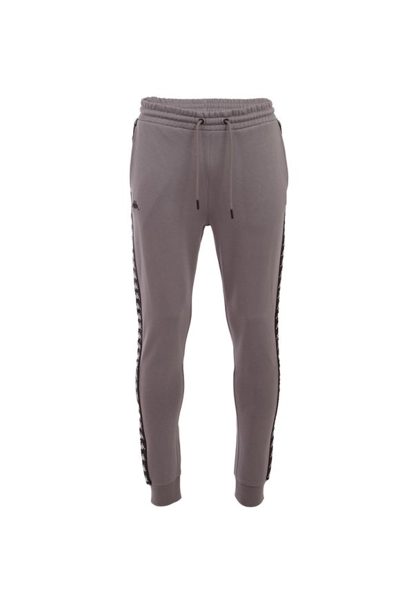 Spodnie treningowe męskie Kappa Jenner. Kolor: szary. Sport: fitness