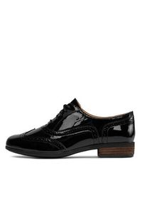 Clarks Oxfordy Hamble Oak 203506494 Czarny. Kolor: czarny. Materiał: skóra, lakier #7
