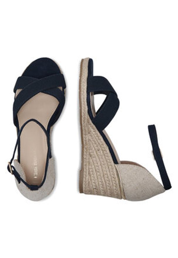 Clara Barson Espadryle WSS20802-03 Granatowy. Kolor: niebieski. Materiał: materiał