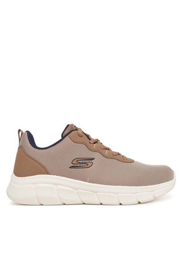 skechers - Skechers Sneakersy Bobs B Flex-Icy Edge 118109/TPE Brązowy. Kolor: brązowy. Materiał: materiał