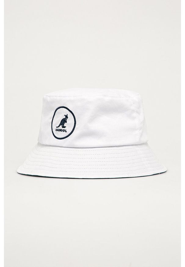 Kangol - Kapelusz. Kolor: biały