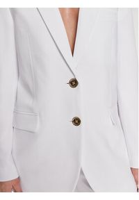 MICHAEL Michael Kors Marynarka MR3100CENX Biały Regular Fit. Kolor: biały. Materiał: syntetyk, wiskoza #3