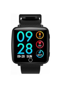 Smartwatch LENOVO Carme Czarny. Rodzaj zegarka: smartwatch. Kolor: czarny. Styl: sportowy #1