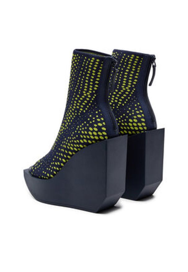 United Nude Botki Wa Fab Hi 10850807117 Zielony. Kolor: zielony. Materiał: materiał