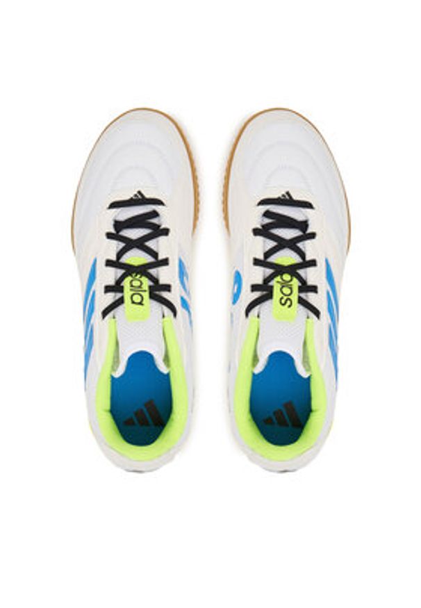 Adidas - adidas Buty do piłki nożnej Top Sala Competition II JP6983 Biały. Kolor: biały. Materiał: skóra, zamsz