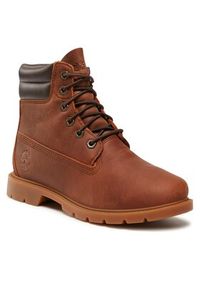 Timberland Trapery Linden Woods Wp 6 Inch TB0A156Z2421 Brązowy. Kolor: brązowy. Materiał: skóra #6