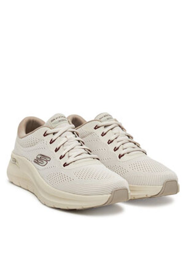skechers - Skechers Sneakersy Arch Fit 2.0- 232700/OFWT Biały. Kolor: biały. Materiał: materiał