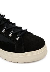 Hugo - HUGO Półbuty Urian 50557716 Czarny. Kolor: czarny. Materiał: zamsz, skóra #2