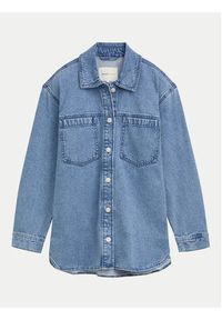 Tom Tailor Denim Kurtka jeansowa 1045967 Niebieski Regular Fit. Kolor: niebieski. Materiał: bawełna #5