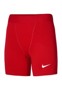Spodenki damskie treningowe Nike DF Strike NP Short. Kolor: czerwony
