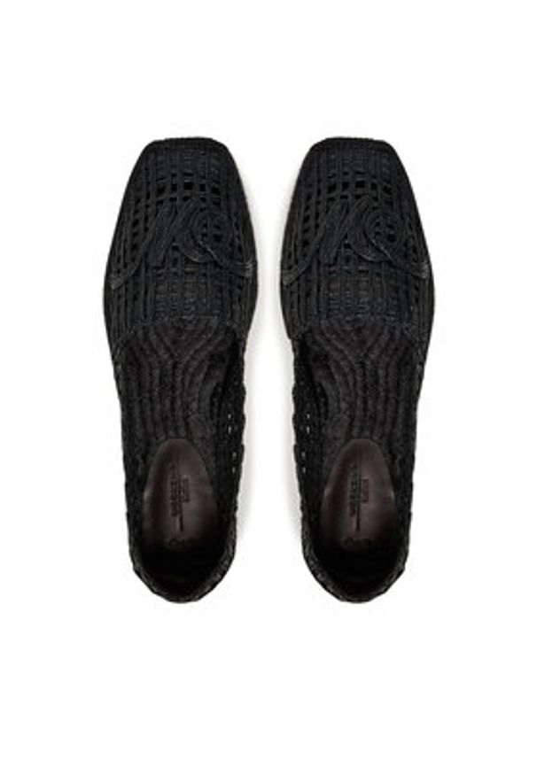Weekend Max Mara Espadryle 2515521135670 Czarny. Kolor: czarny