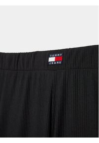 Tommy Jeans Curve Spodnie materiałowe DW0DW15772 Czarny Flare Fit. Kolor: czarny. Materiał: materiał, syntetyk #3