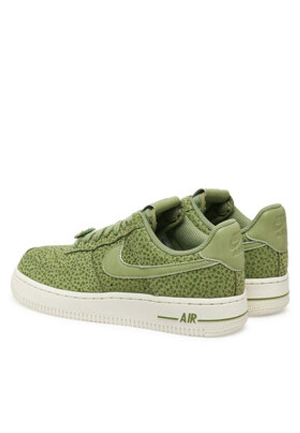 Nike Sneakersy Air Force 1 '07 Prm FV6519 200 Zielony. Kolor: zielony. Materiał: nubuk, skóra. Model: Nike Air Force