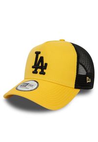 New Era Czapka z daszkiem Le Trucker La Dodgers 60435249 Żółty. Kolor: żółty. Materiał: materiał #1