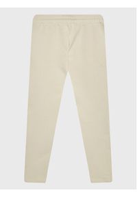 Calvin Klein Jeans Spodnie dresowe Monogram Off Placed IG0IG01607 Écru Regular Fit. Materiał: bawełna #3