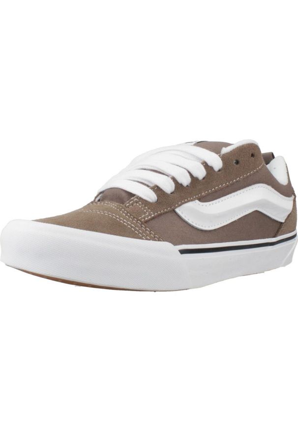 Vans - Buty VANS KNU SKOOL CTHR Brązowy. Kolor: brązowy. Materiał: tkanina, skóra. Styl: sportowy