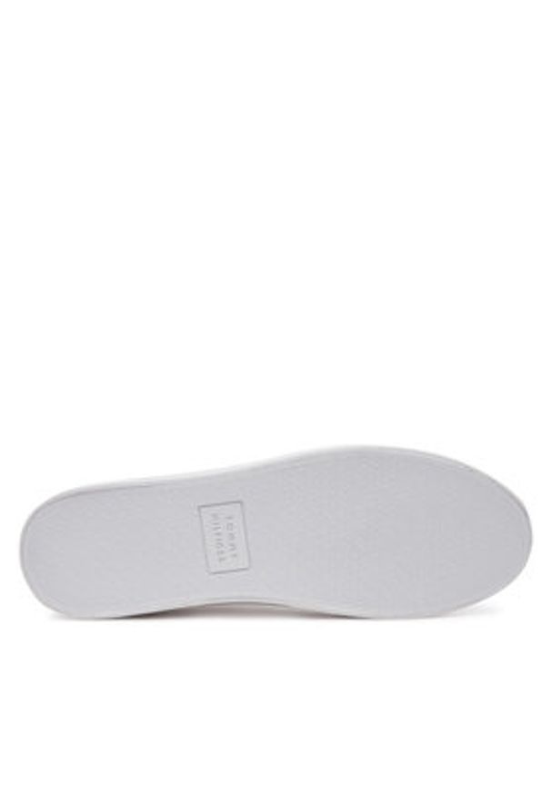 TOMMY HILFIGER - Tommy Hilfiger Tenisówki Th Hi Vulc Low Core Canvas FM0FM05396 Biały. Kolor: biały. Materiał: materiał