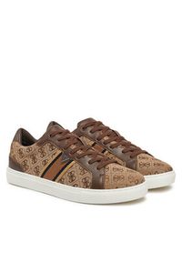 Guess Sneakersy FMPTII FAB12 Beżowy. Kolor: beżowy. Materiał: materiał