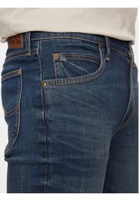 Lee Szorty jeansowe Rider 112349233 Niebieski Slim Fit. Kolor: niebieski. Materiał: bawełna, jeans