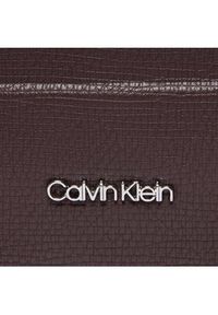 Calvin Klein Saszetka Minimalism Cube Reporter K50K509558 Brązowy. Kolor: brązowy. Materiał: skóra #5