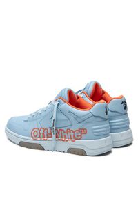 OFF-WHITE - Off-White Sneakersy OMIA189S22LEA0044020 Błękitny. Kolor: niebieski. Materiał: skóra #6