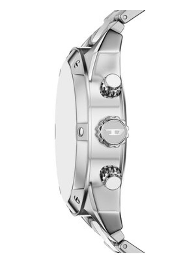 Diesel Zegarek Spiked DZ4709 Srebrny. Kolor: srebrny