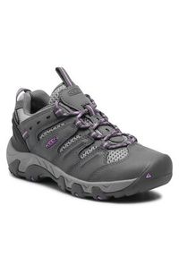 keen - Keen Trekkingi Koven Wp W 1025157 Szary. Kolor: szary. Materiał: skóra #7