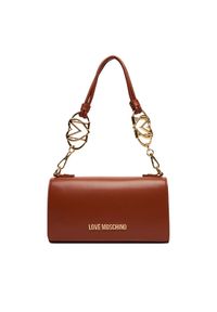 Love Moschino - LOVE MOSCHINO Torebka JC4051PP1NLF0312 Czarny. Kolor: czarny. Materiał: skórzane