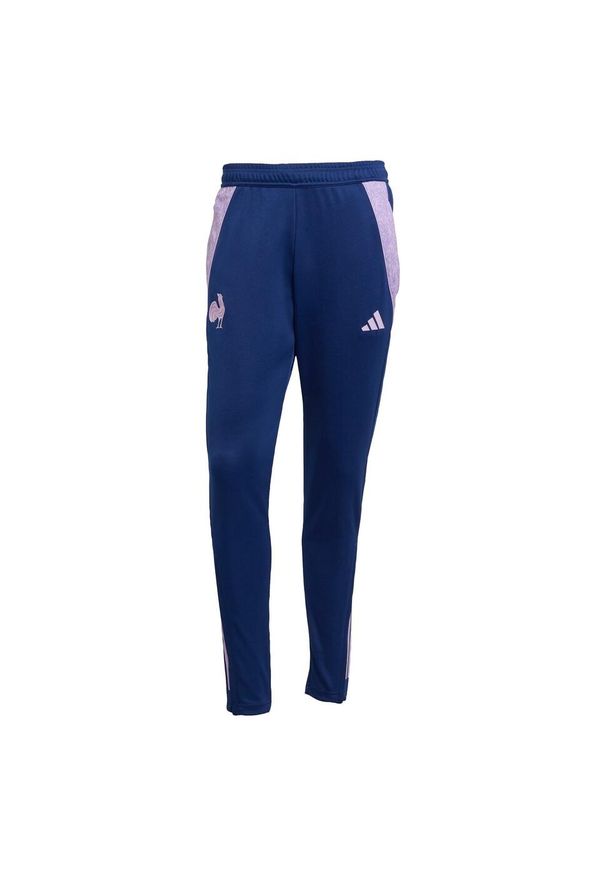 Adidas - Spodnie France Training. Kolor: niebieski