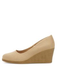 Clara Barson Półbuty WYL3760-2 Beżowy. Kolor: beżowy. Materiał: materiał #5