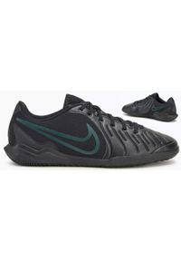 Buty halowe męskie Nike Tiempo Legend 10 Club IC. Kolor: czarny, zielony, wielokolorowy. Sport: piłka nożna