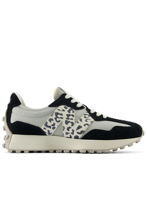 Buty New Balance WS327AP - szare. Zapięcie: sznurówki. Kolor: szary. Materiał: guma, skóra, zamsz, materiał, syntetyk. Szerokość cholewki: normalna