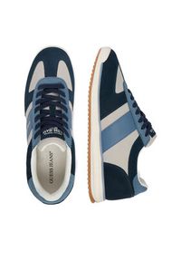 Guess Jeans Sneakersy EO-DELAND-01 WE Niebieski. Kolor: niebieski. Materiał: zamsz, skóra #6