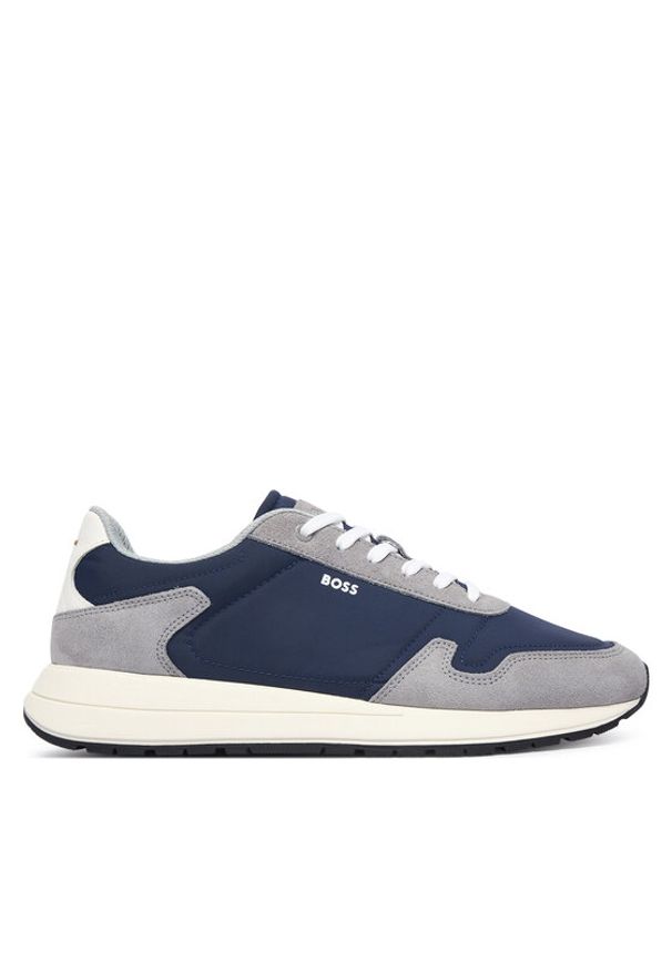 BOSS Sneakersy Vinston 50568945 Szary. Kolor: szary. Materiał: materiał