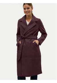 Vero Moda Płaszcz przejściowy Fortuneaya 10278330 Fioletowy Regular Fit. Kolor: fioletowy. Materiał: syntetyk