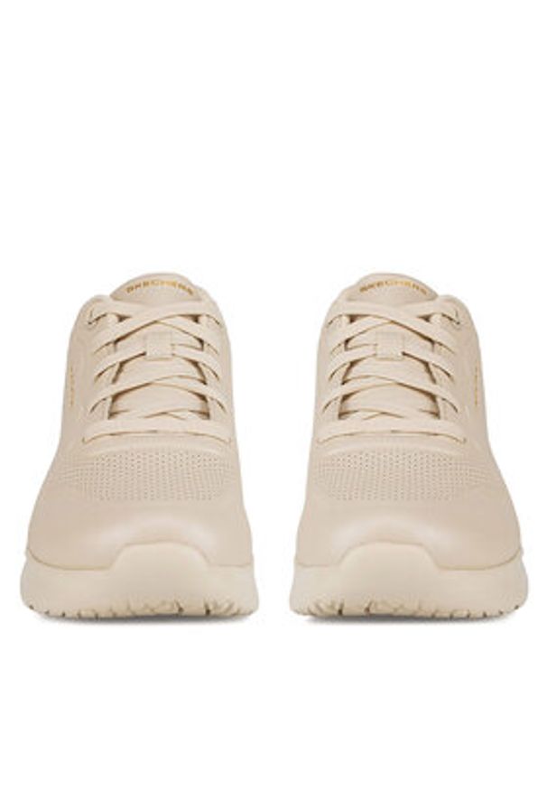 skechers - Skechers Sneakersy UNO LIGHT 8750063 NAT Beżowy. Kolor: beżowy. Materiał: materiał, syntetyk