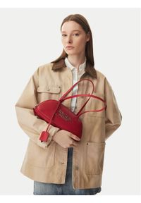 Tommy Jeans Torebka Tjw Bold Shoulder Bag AW0AW18787 Brązowy. Kolor: brązowy. Materiał: skórzane #1