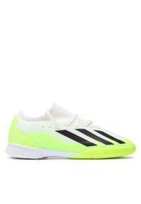 Adidas - adidas Buty do piłki nożnej X Crazyfast.3 In J IE1563 Biały. Kolor: biały