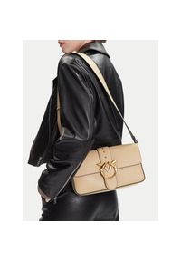 Pinko - Torebka PINKO. Kolor: beżowy #1