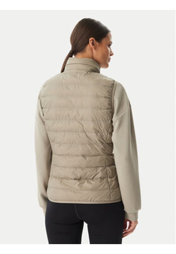 EA7 Emporio Armani Bezrękawnik 7W000472 AF12477 U6167 Beżowy Regular Fit. Kolor: beżowy. Materiał: syntetyk. Długość rękawa: bez rękawów